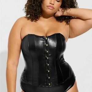 Torrid Strapless Corset Top